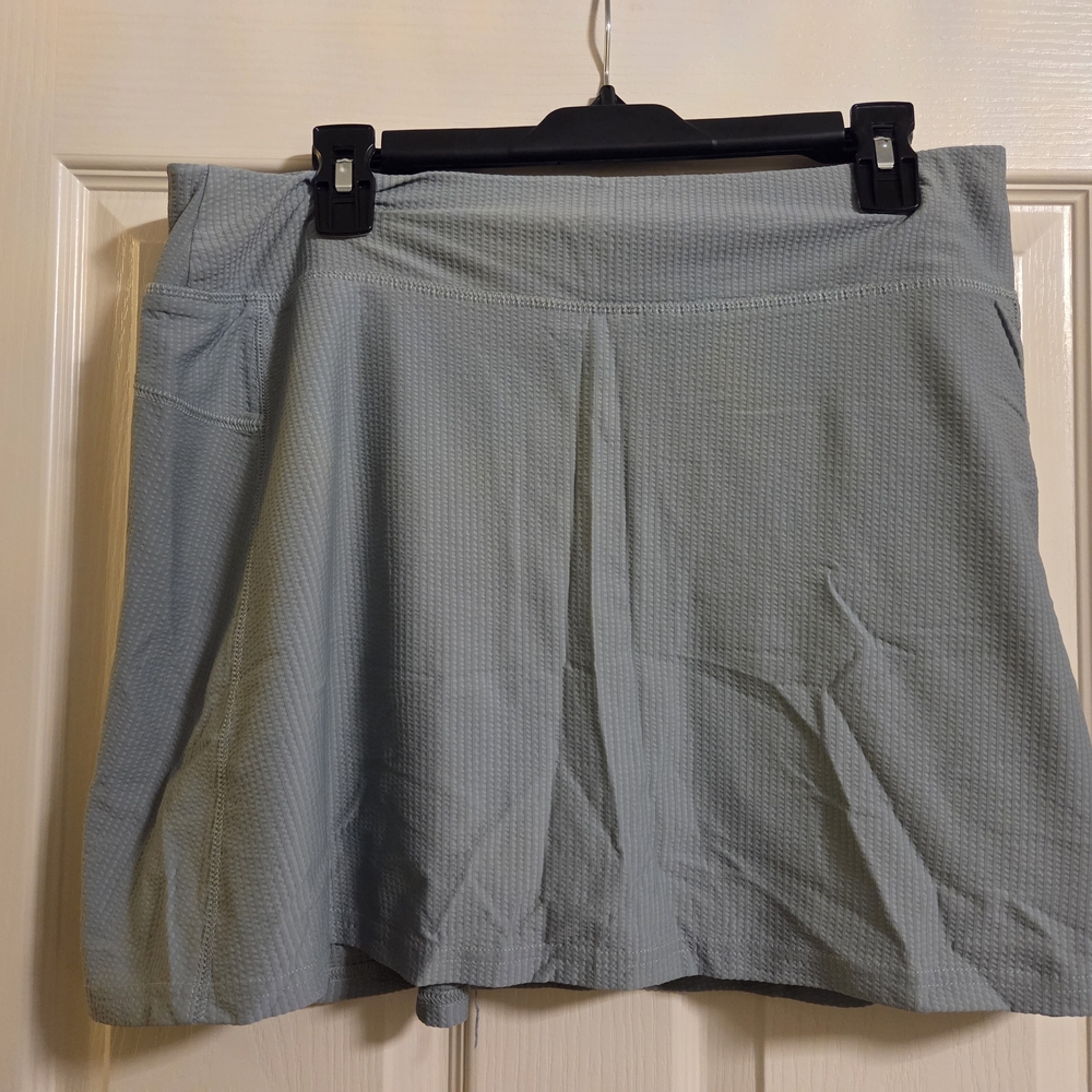 Apana Women's Soft Gray Mini Skirt